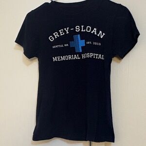 Grey's Anatomy Black Cotton Shirt